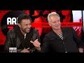 Sting and Shaggy stop by to talk about their new album!!