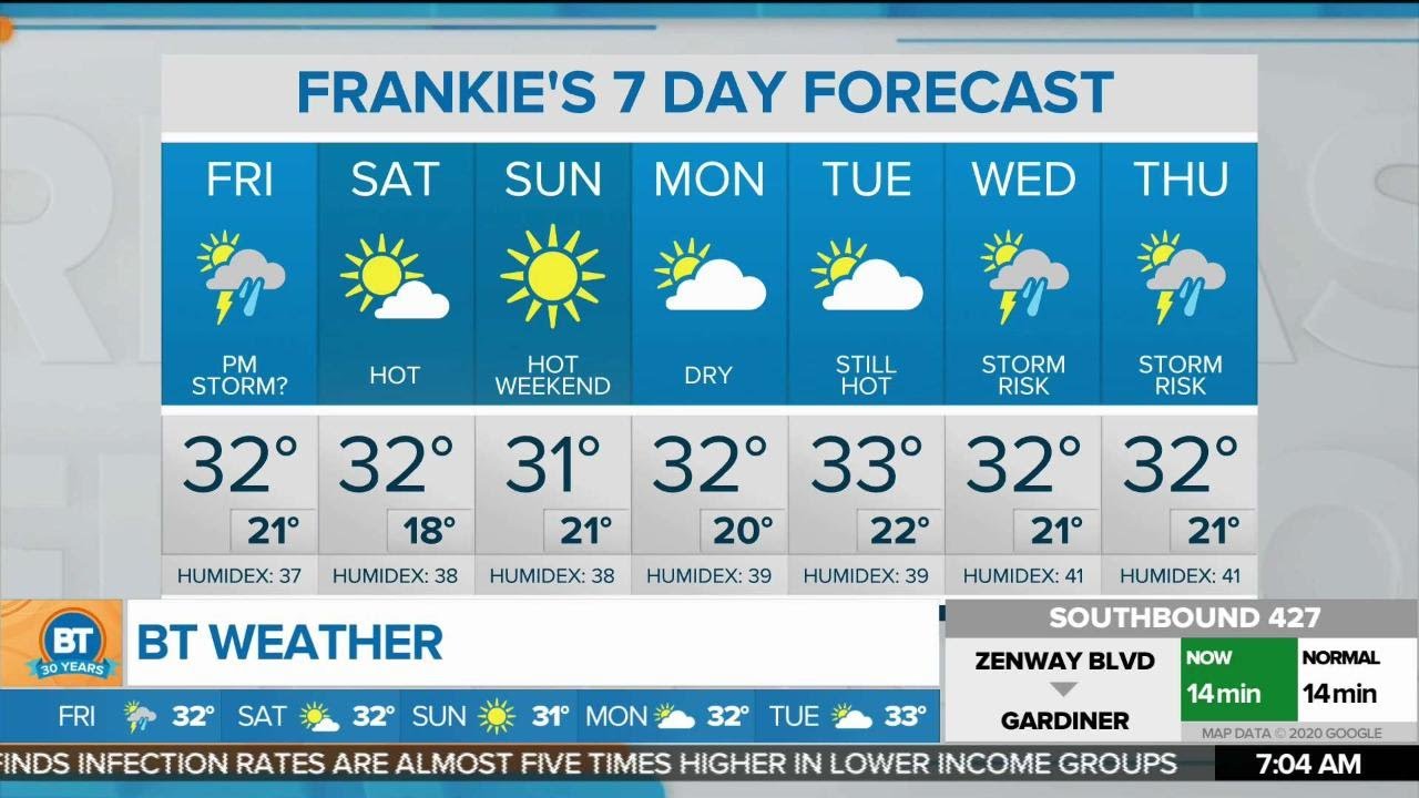Toronto Sizzles Under A Heat Warning YouTube