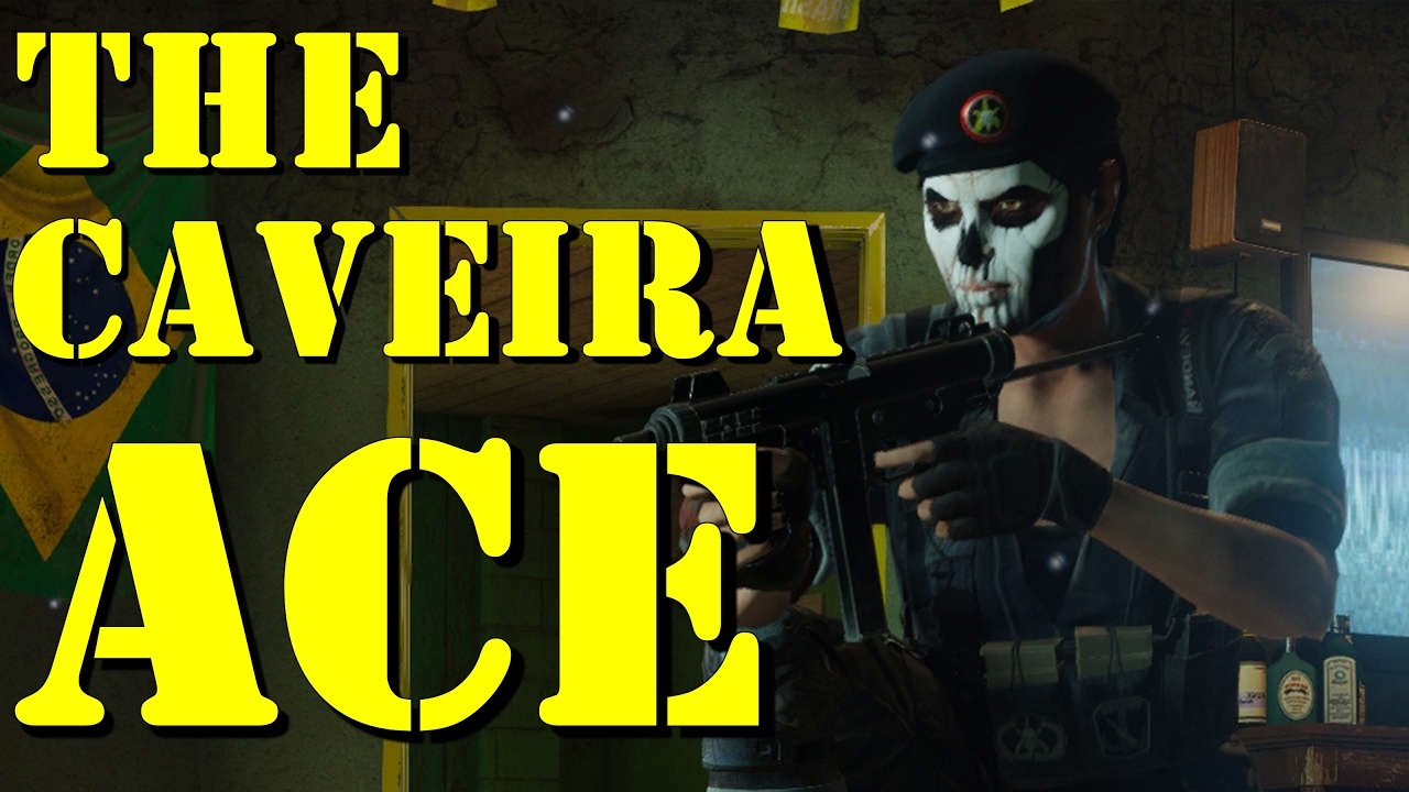 Caveira Ace - Rainbow Six Siege Velvet Shell - YouTube