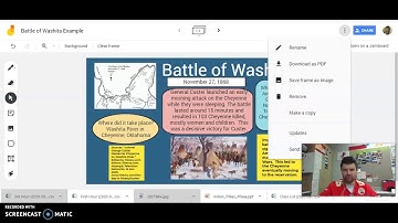 Turning in Jamboard on Schoology