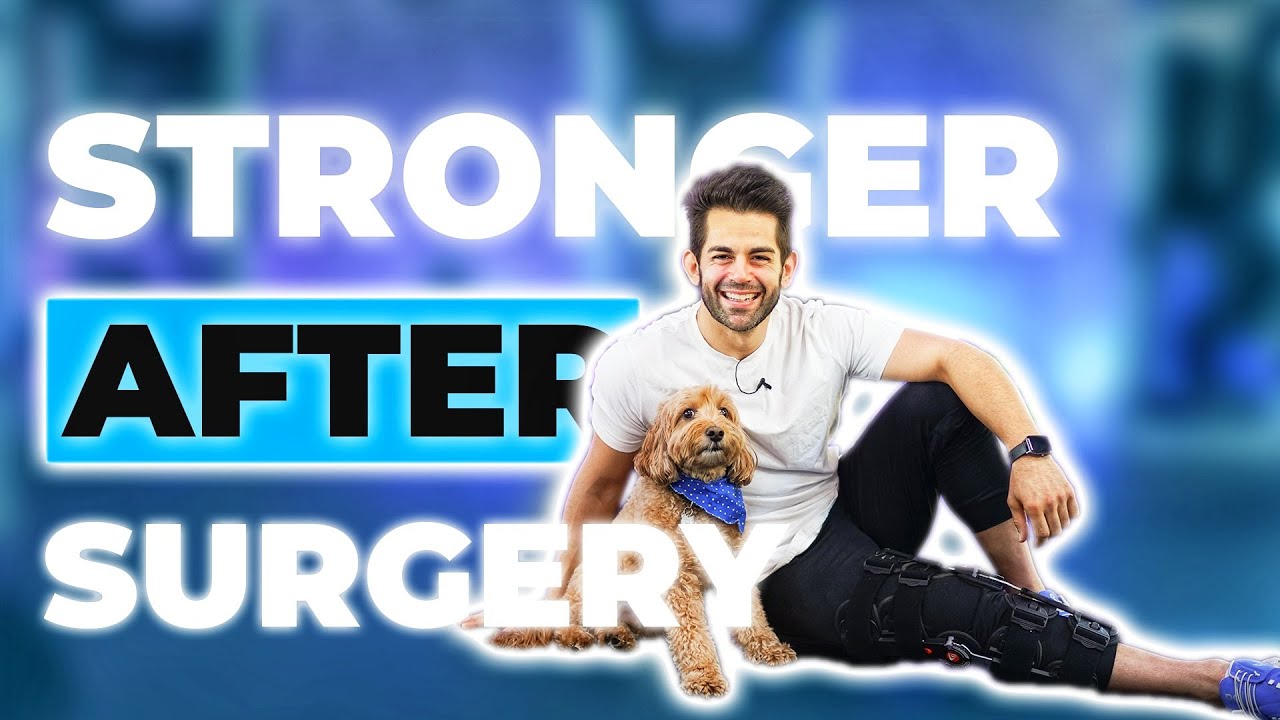 My 1-Week Post-ACL Surgery Lower Body Workout Routine - YouTube