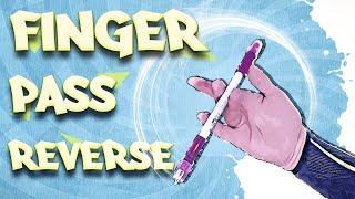 Basic pen spinning trick for beginners / how to do FingerPass