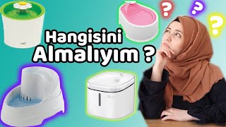 KEDİLER İÇİN HANGİ SU PINARINI ALMALIYIM ?(İnceleme,Tecrübe,Öneri)