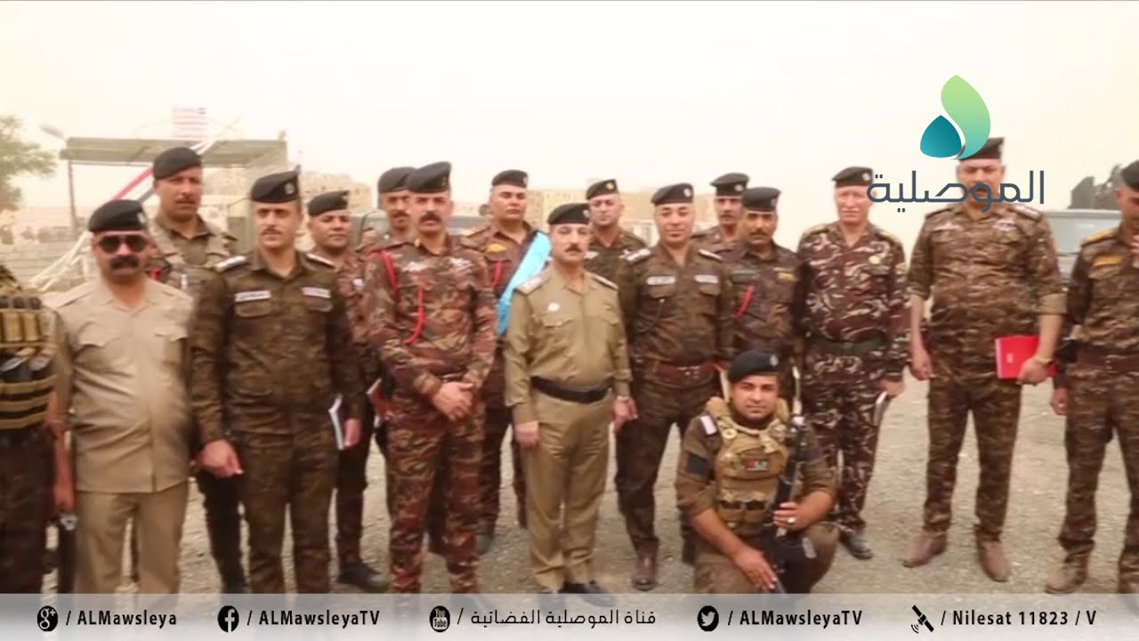 قائد شرطة نينوى يؤدي زيارة الى مقر فوج طوارئ الشرطة الثامن ويؤكد على التعامل الجيد مع المواطنين