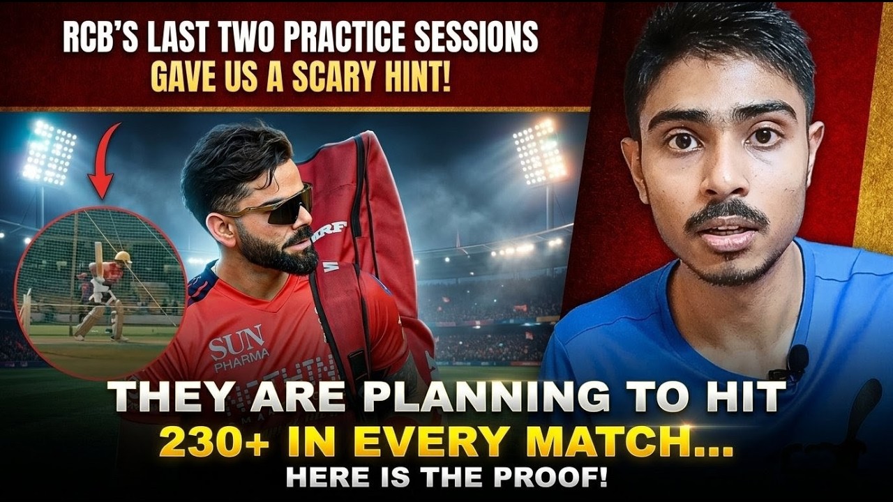 Hidden Details From RCB's Last 2 Practice Sessions That Nobody Would ...