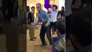 Amazing Old Man Dance Remix Bek Sloy Loy Kop 2017