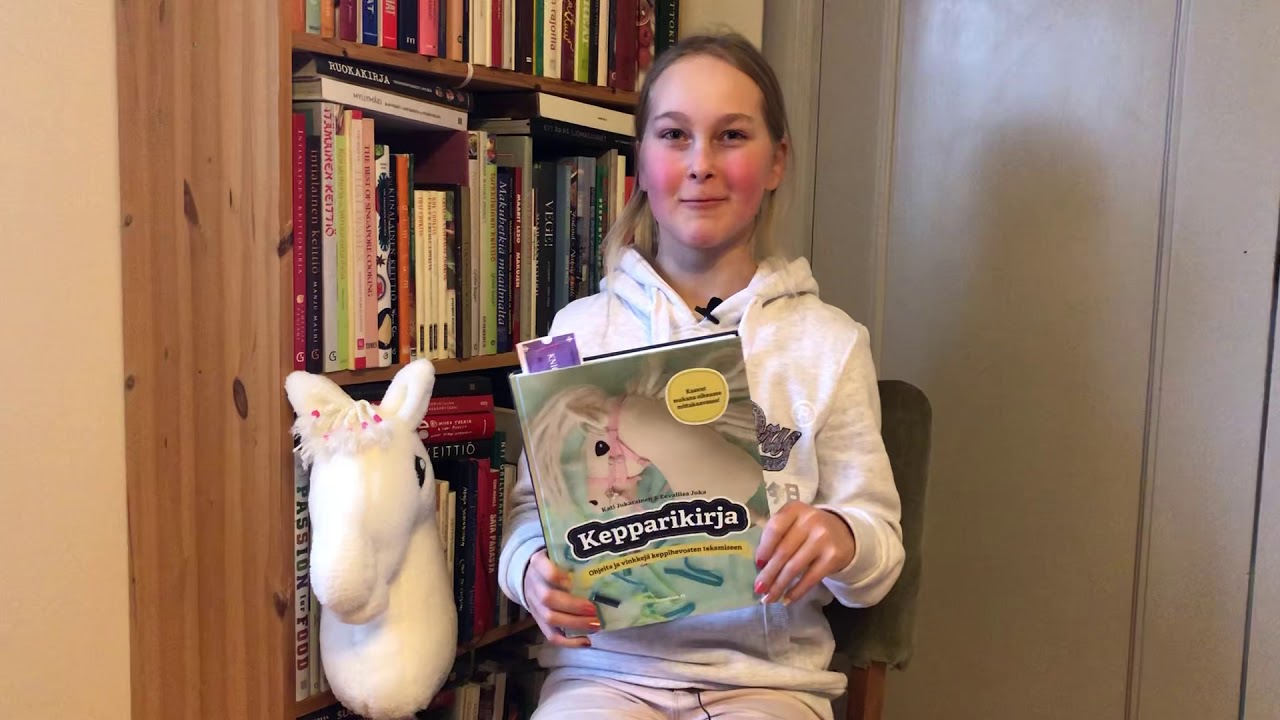 Kepparikirja innosti tekemään oman keppihevosen