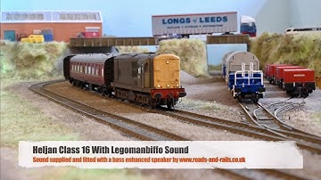 Heljan Class 16 With Legomanbiffo Sound And A Bass Enhanced Speaker