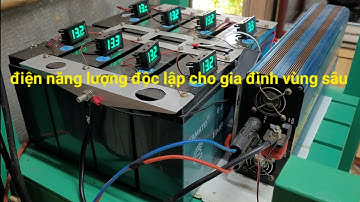 Nối Tiếp 2 Tấm Pin 6v Có Sạc Được ắc quy 12V ko..? Hỏi đáp điện năng #127