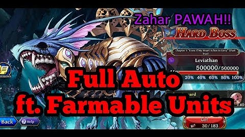 Leviathan Hard Boss, Ch. 5 Even if My Heart Aches in Envy [Part 2] || The Alchemist Code GL