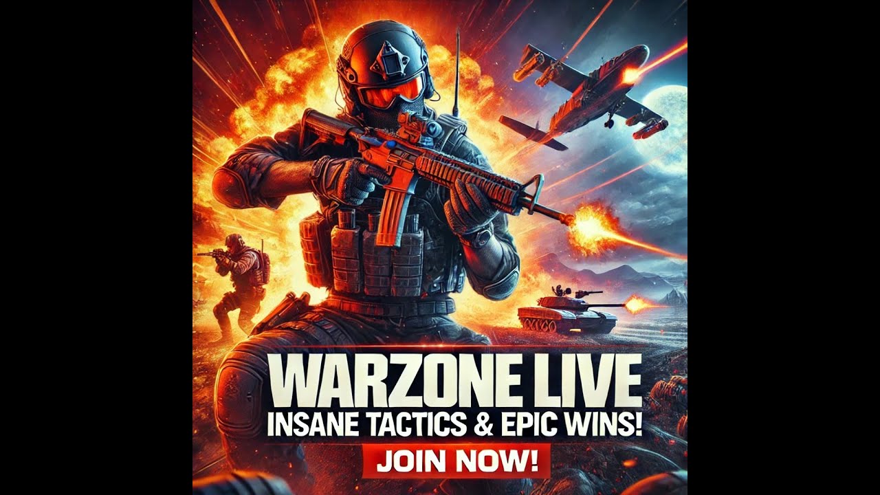 Live Warzone Action! 🔥🎮 PART 1 