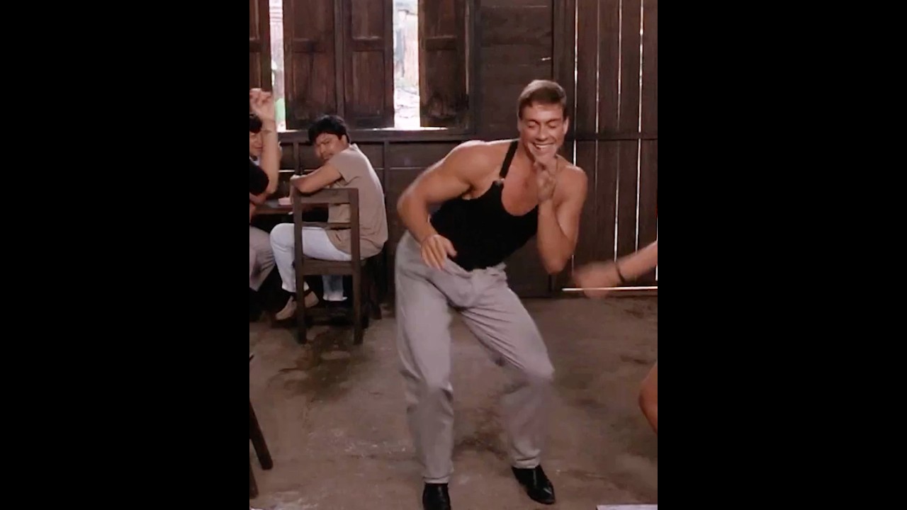 "When Van Damme DROPS THE MOVES! 💃 The UNEXPECTED Dance Scene in Kickboxer (1989) | 