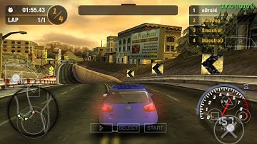 Play NEED FOR SPEED MOST WANTED 5-1-0 PSP Version on Android