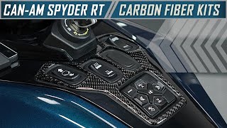 Can-Am Spyder RT Carbon Fiber Switch Panel Accent (2020+)