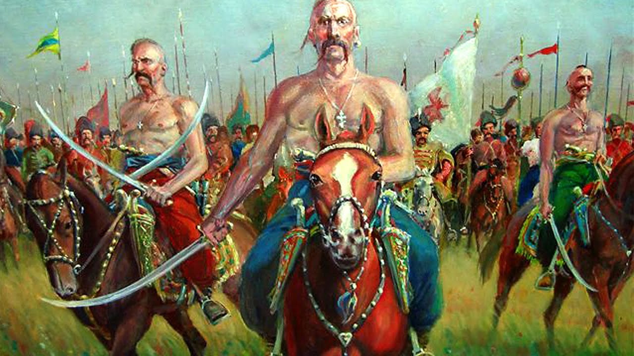 Казаки на волге