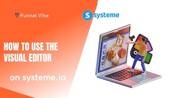 How To Use The Visual Email Editor On Systeme.io (Systeme Tutorial)