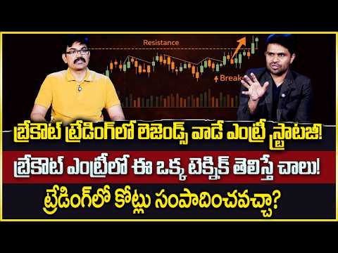 How Legendary Traders Enter Breakouts? | This Breakout Trading Strategy will create MILLIONAIRES...