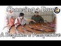Archery | Choosing a Bow - A Beginner's Perspective