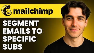 How To Send Emails To Specific Subscribers Using Segments In Mailchimp (Tutorial 2026)