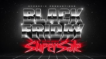 3D 80s Text Effect and Logo Style