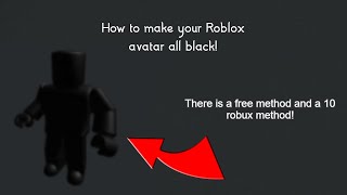 Hướng dẫn làm avatar toàn bộ đen trên Roblox:
Nếu bạn muốn tạo ra một avatar đơn giản nhưng vẫn thật nổi bật trong thế giới của Roblox, hướng dẫn làm avatar toàn bộ đen sẽ là lựa chọn hoàn hảo. Điều này mang đến cho người chơi một cách thể hiện cá tính và phong cách của riêng mình.