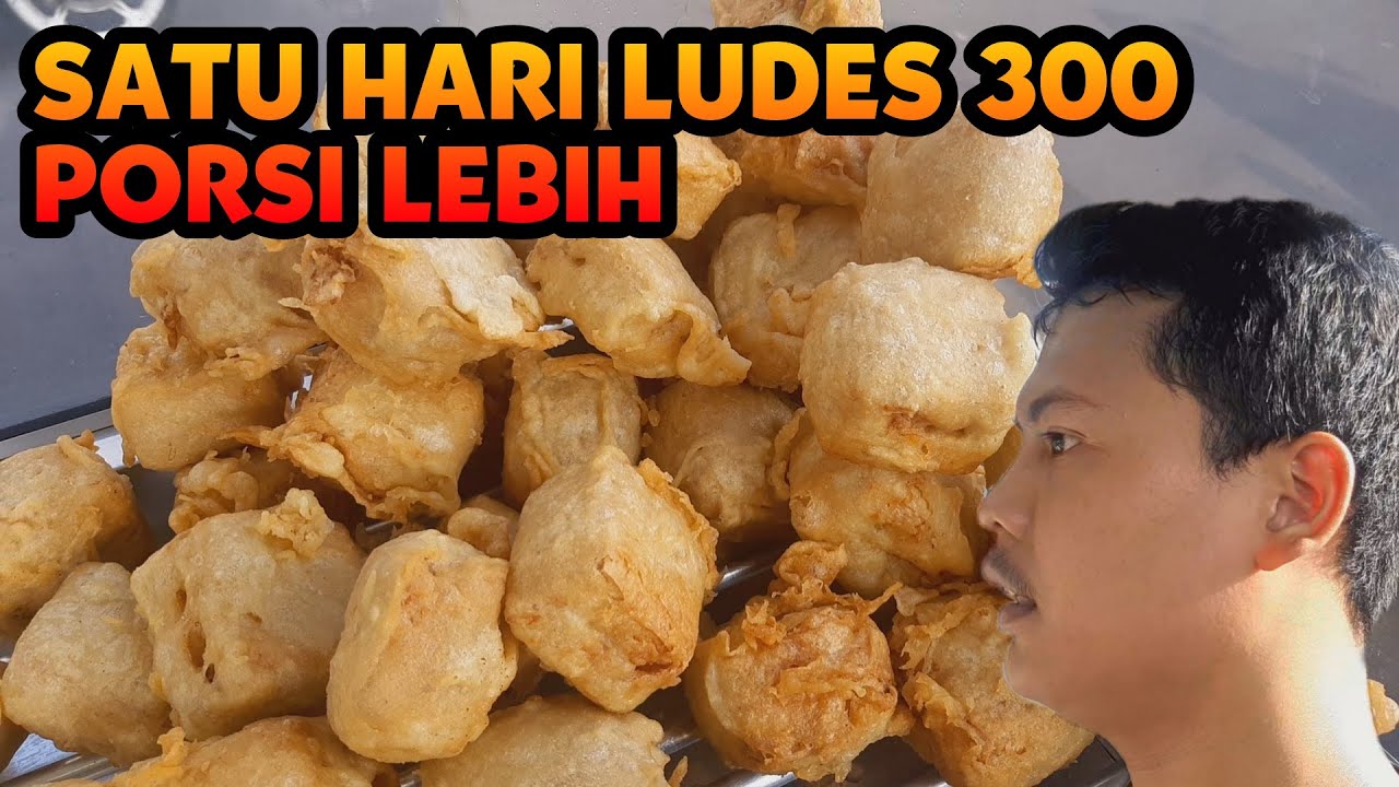 TAHU JELETOT, SEHARI ABIS 600 PCS !! INDONESIAN STREET FOOD