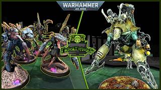 Opposites Attract! | Tyranid Infantry vs. Drukhari Monsters | BCO Round 3 | Warhammer 40k Batrep