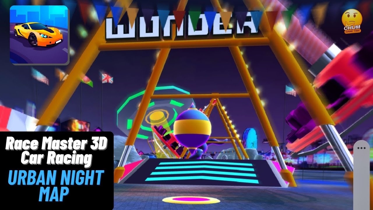 Urban Racer Map Race master 3D - Car Racing - New level - Urban Night Map - Gameplay ...