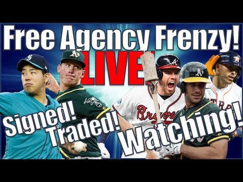 MLB Free Agency Frenzy LIVE! Deals Getting Done! Plus Freeman, Olson, Correa, Bryant Watch!