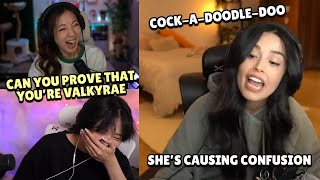 Valkyrae LOSES Her Mind After Miyoung Stole Her Identity