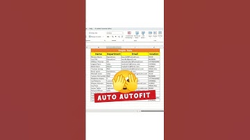 Autofit shortcut in Excel 🧐 #exceltips #exceltutorial #excel