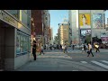 【4K】Walk in Tokyo Shinbashi, a town for office workers【Osmo Pocket】