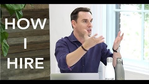 How I Hire, and Build High-Performance Teams