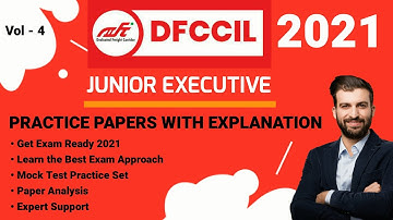 DFCCIL Junior Executive (Operation & BD) 2021 | Most Expected Questions | Lecture 4