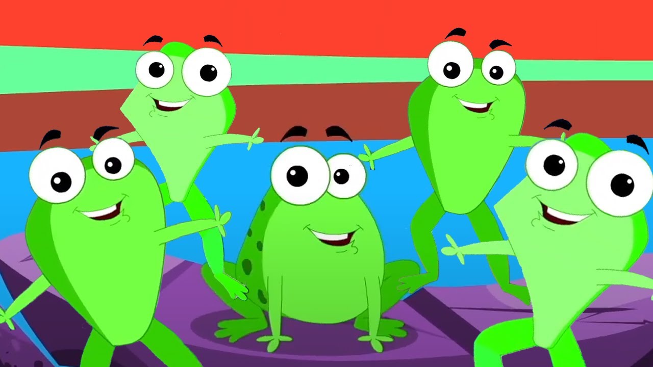 Cinq petites grenouilles | Comptines pour bébé | Chansons françaises
