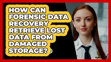 How Can Forensic Data Recovery Retrieve Lost Data From Damaged Storage? - SecurityFirstCorp.com