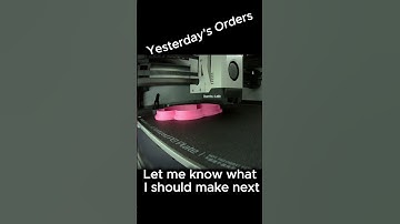 Yesterday’s Cookie Cutter Orders – Timelapse Compilation 🍪🖨️