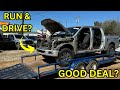 We won a wrecked ford f150 did we get a good deal