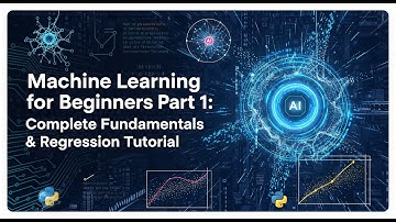 Machine Learning Course for Beginners (Part 1) | Complete Fundamentals & Regression Tutorial