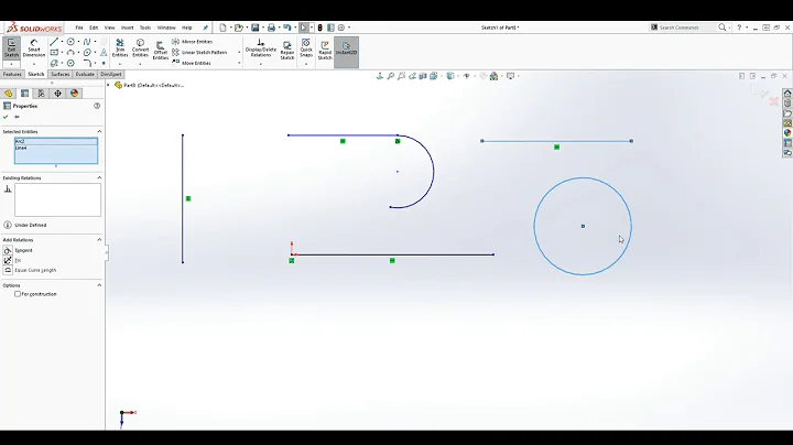 Mastering Sketch Constraints Relations in SOLIDWORKS