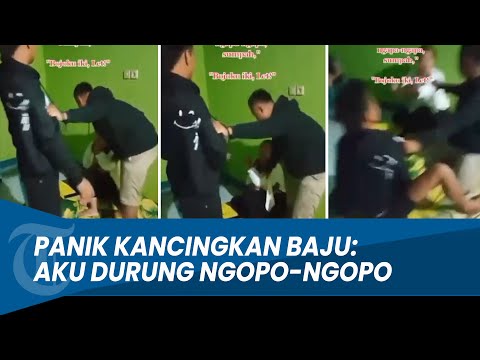 Suami di Jepara GEREBEK ISTRI NGAMAR dengan Pria Lain, PANIK KANCINGKAN BAJU, Aku Durung Ngopo ngopo