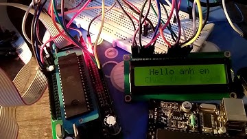 8051 giao tiếp với LCD - Điện tử Châu Long