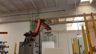 EPS Cutting Line - Sheets Destacking with Robot