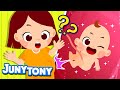 JunyTony Body Songs Episode 10 | How Is a Baby Born? | Mom, how was I born?