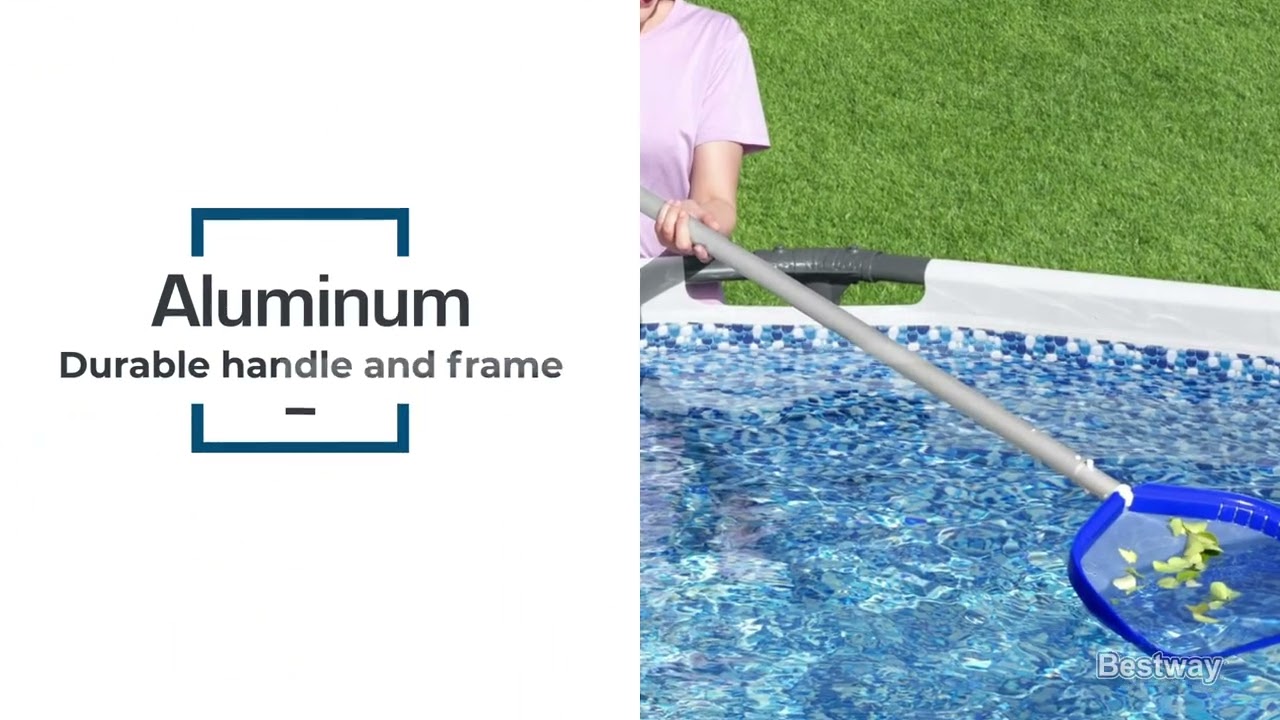 Flowclear AquaScoop Deluxe Aluminum Pool Skimmer | Poolzubehör