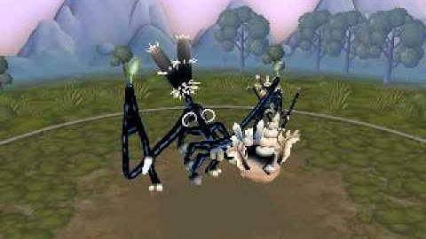 Weird Dark Spore Thing with Babies