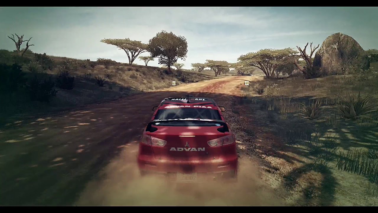 Rally Kenya Mitsubishi Lancer Evolution X Dirt 3 YouTube