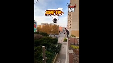failed jump 👻 #fail #funny #viralvideo #shorts