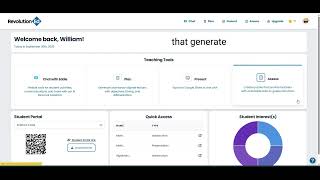 RevolutionEd Educator Dashboard Tutorial | AI Lesson Planner Tool for Teachers | RevolutionEd