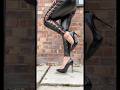 Another POV for you… 👀 #OOTD #shiny #fashion #leggings #heels